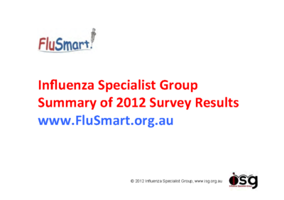 2012 Flu Survey Report